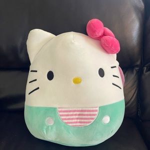 Hello kitty squishmallow teal